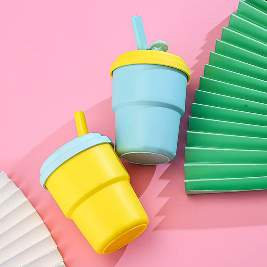 Fun & Colorful Cups – Perfect for Refreshing Drinks Anytime! 🍹🌈